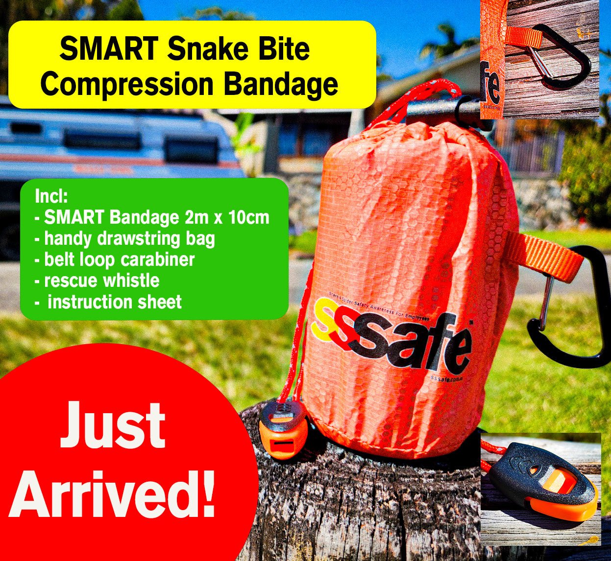 SMART Snake Bite Compression Bandage