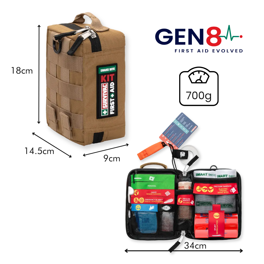 GEN8 SSSAFE SURVIVAL Snake Bite KIT