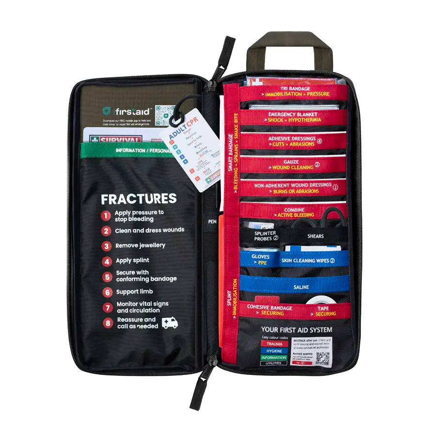 SLIMLINE First Aid Kit - Various Colours